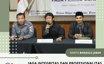 JAGA INTEGRITAS DAN PROFESIONALITAS DALAM MELAKUKAN TUGAS - TUGAS PENGAWASAN
