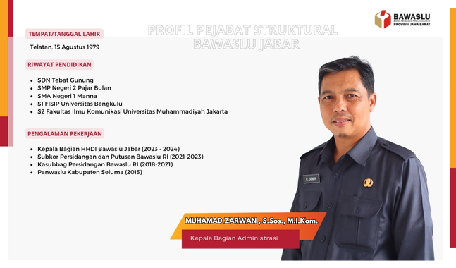 KEPALA BAGIAN ADMINISTRASI