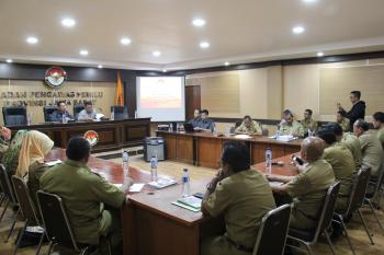 Rapat Persiapan Pengawasan Pilkada Serentak Tahun 2018