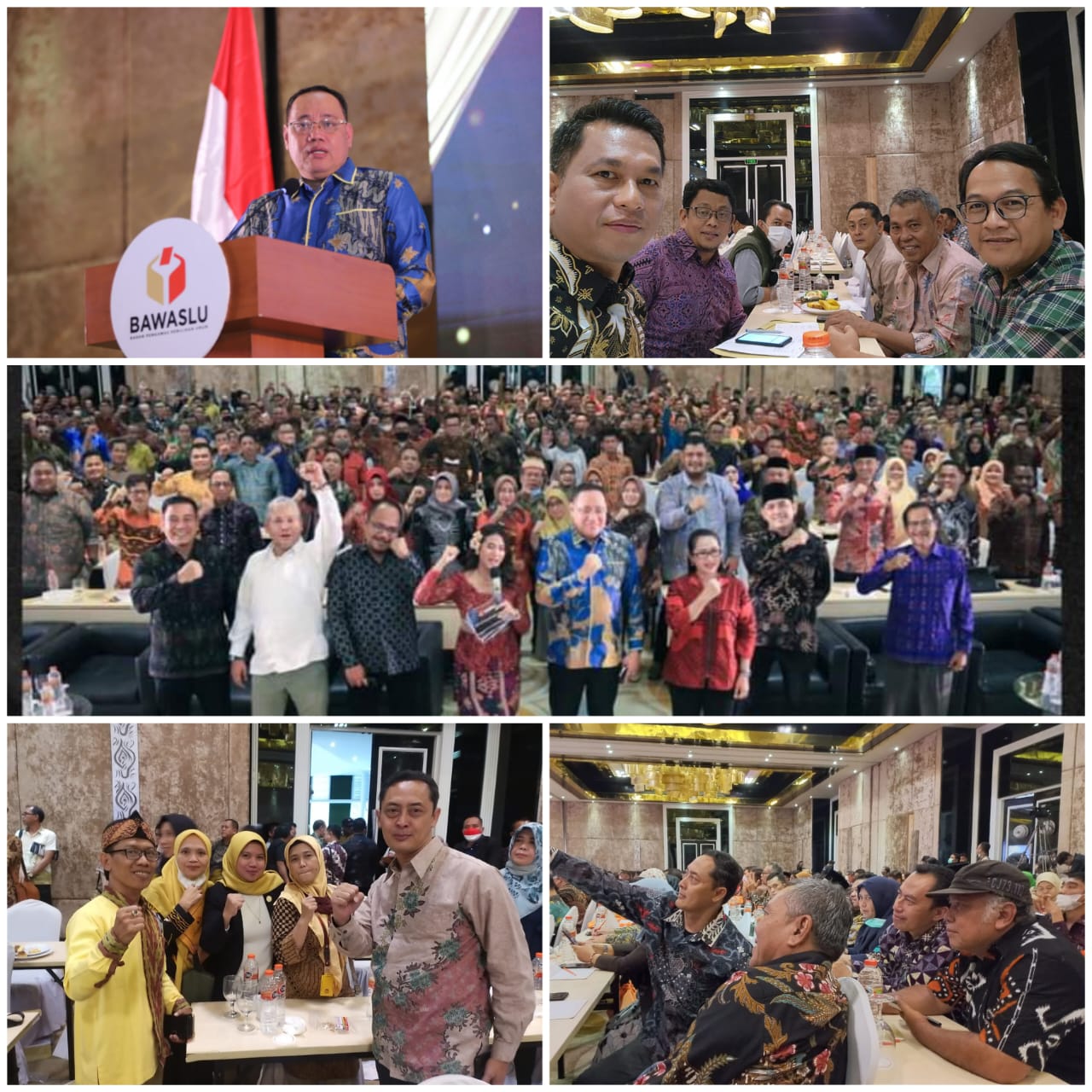 BAWASLU JABAR HADIR DALAM RAKORNAS SDM DAN KEBIJAKAN 2023