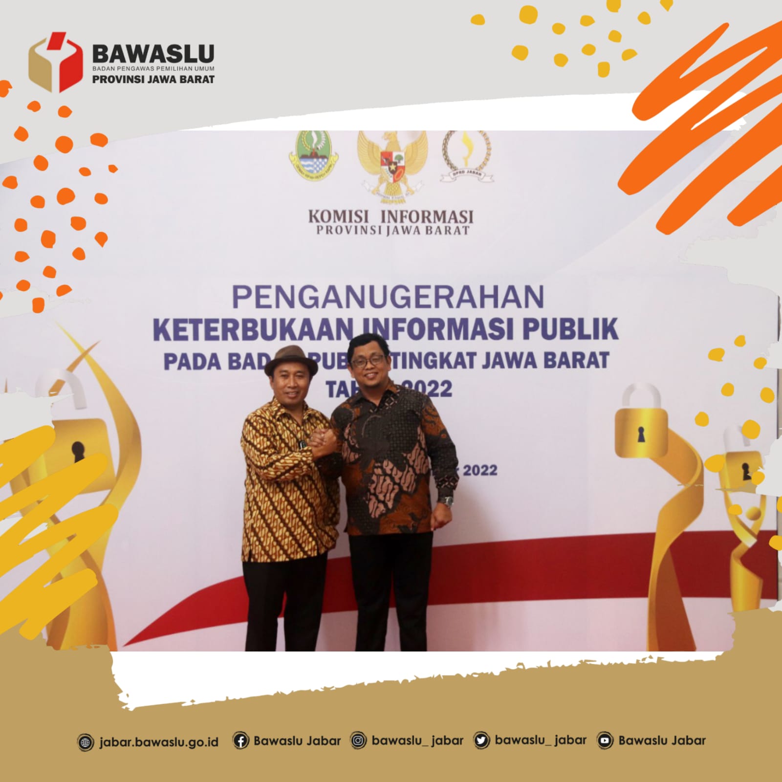 BAWASLU PROVINSI JAWA BARAT BERKOMITMEN SEBAGAI LEMBAGA PUBLIK INFORMATIF 