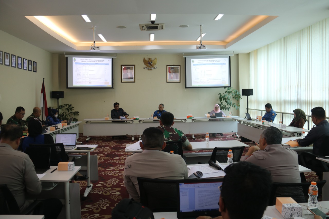 RAPAT PERSIAPAN PILKADA SERENTAK 2024, BAWASLU BERSAMA STAKEHOLDER BAHAS PENGANGGARAN 