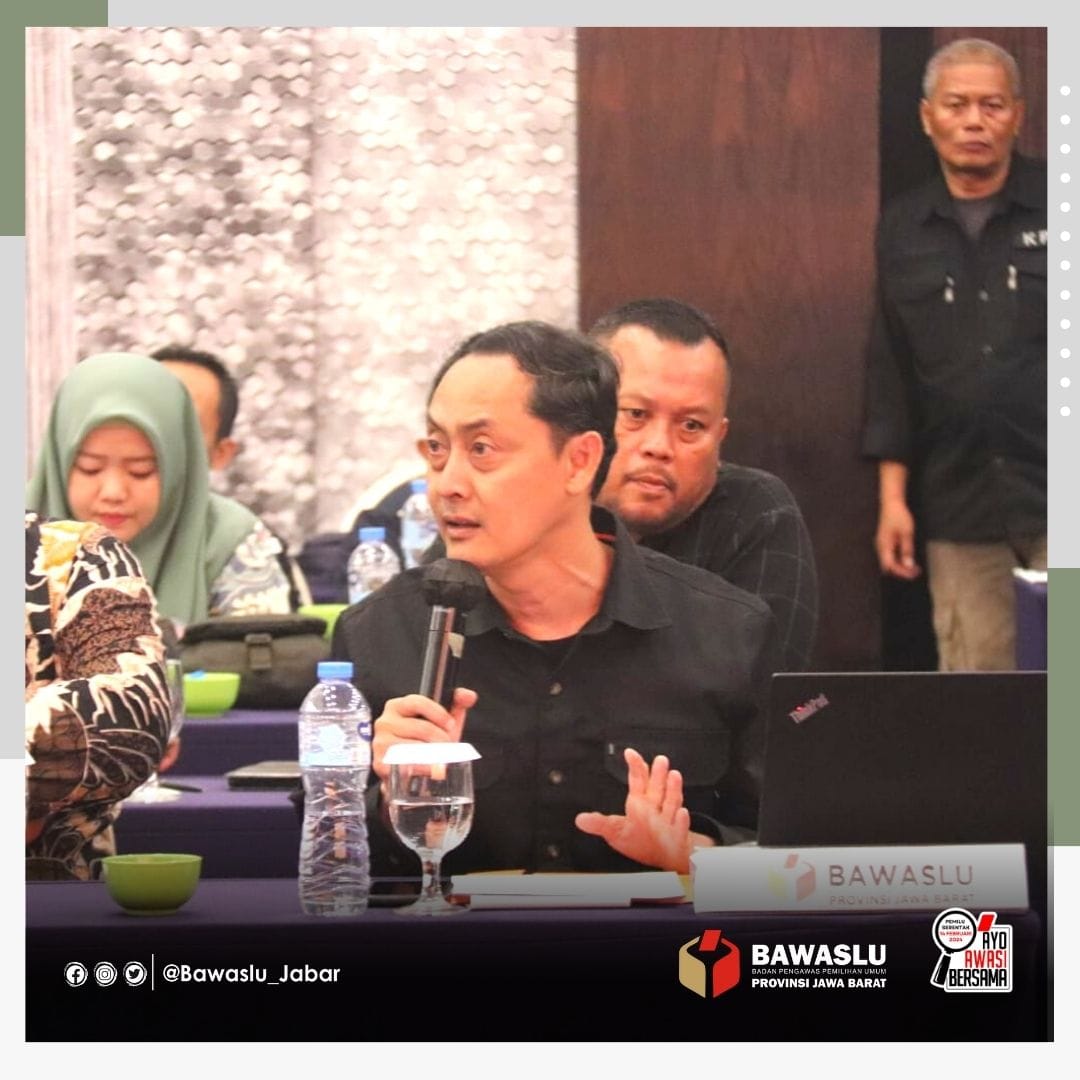 AWASI REKAP VERMIN PERBAIKAN PERTAMA, BAWASLU JABAR BERIKAN SARAN PERBAIKAN 