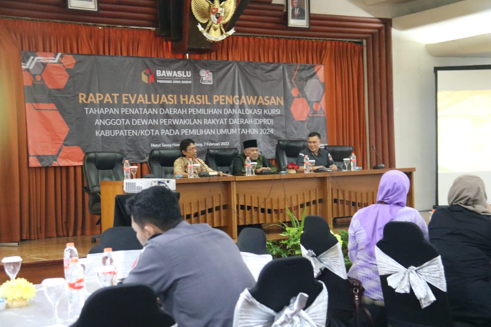 BAWASLU JAWA BARAT REFLEKSIKAN HASIL PENGAWASAN PENATAAN DAPIL 