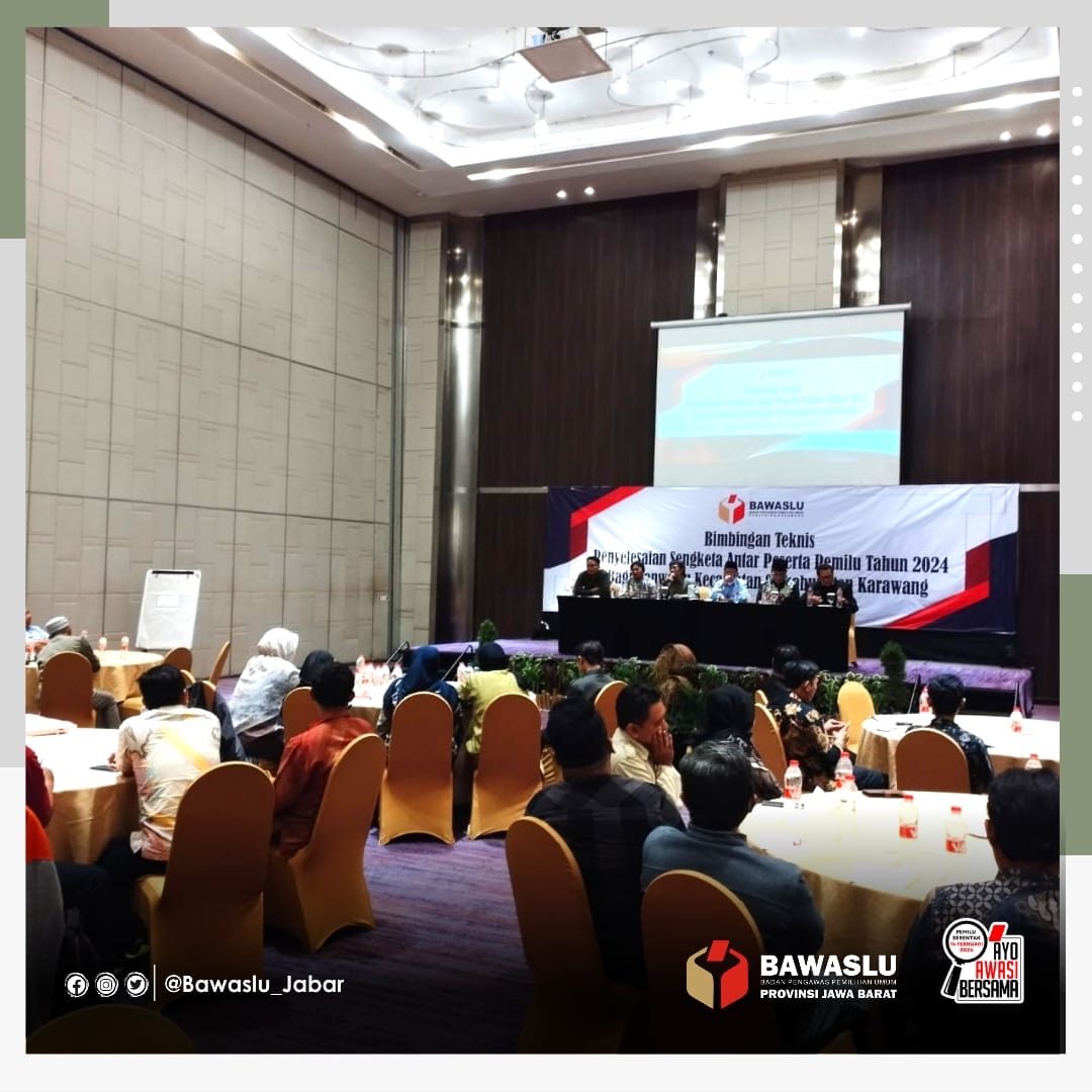 SIMULASI PSAP TINGKATAN KOMPETENSI PANWASCAM DALAM MENYELESAIKAN SENGKETA 