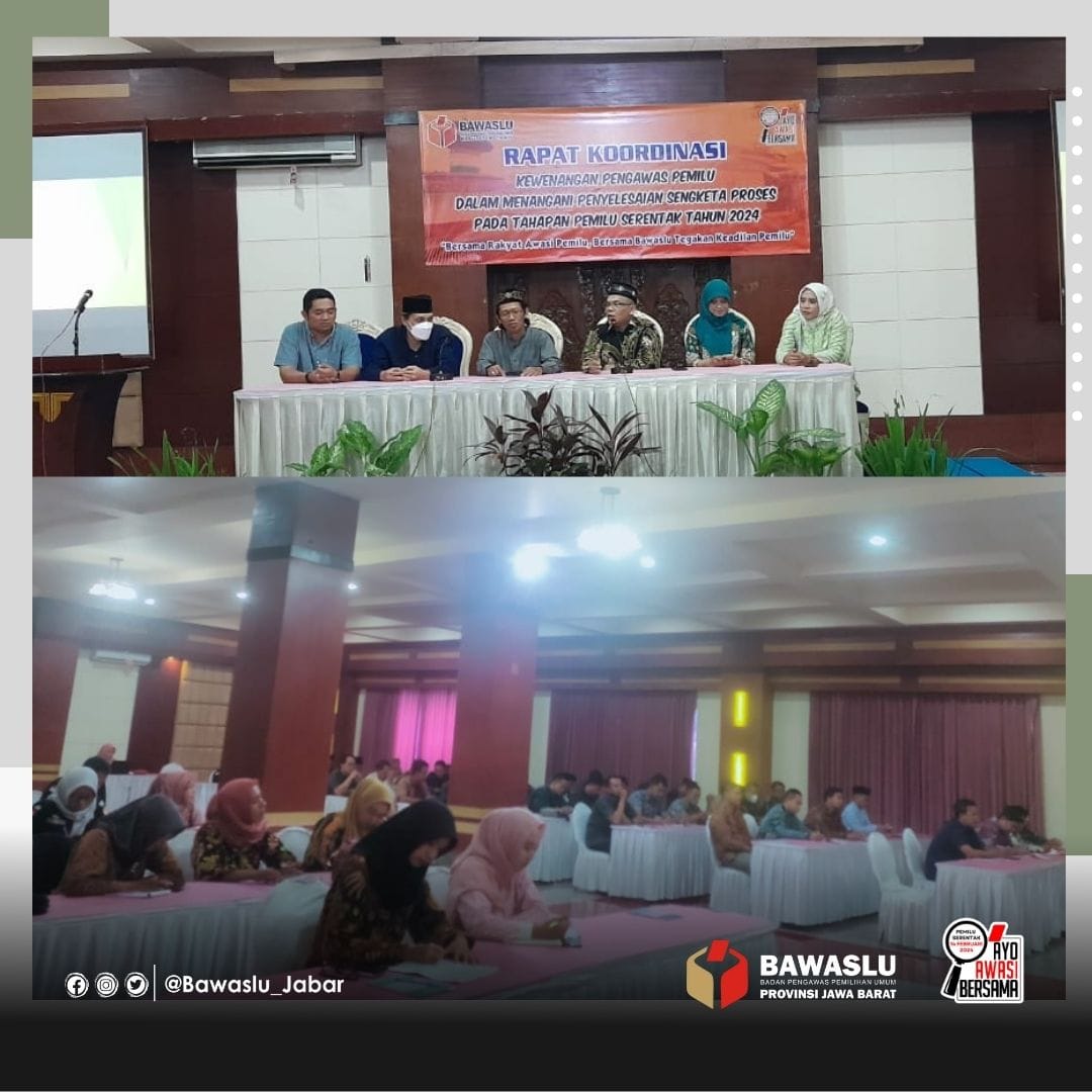 PANWASCAM MEMPUNYAI KEWENANGAN DALAM PENYELESAIAN SENGKETA DENGAN MANDAT BAWASLU KABUPATEN/KOTA