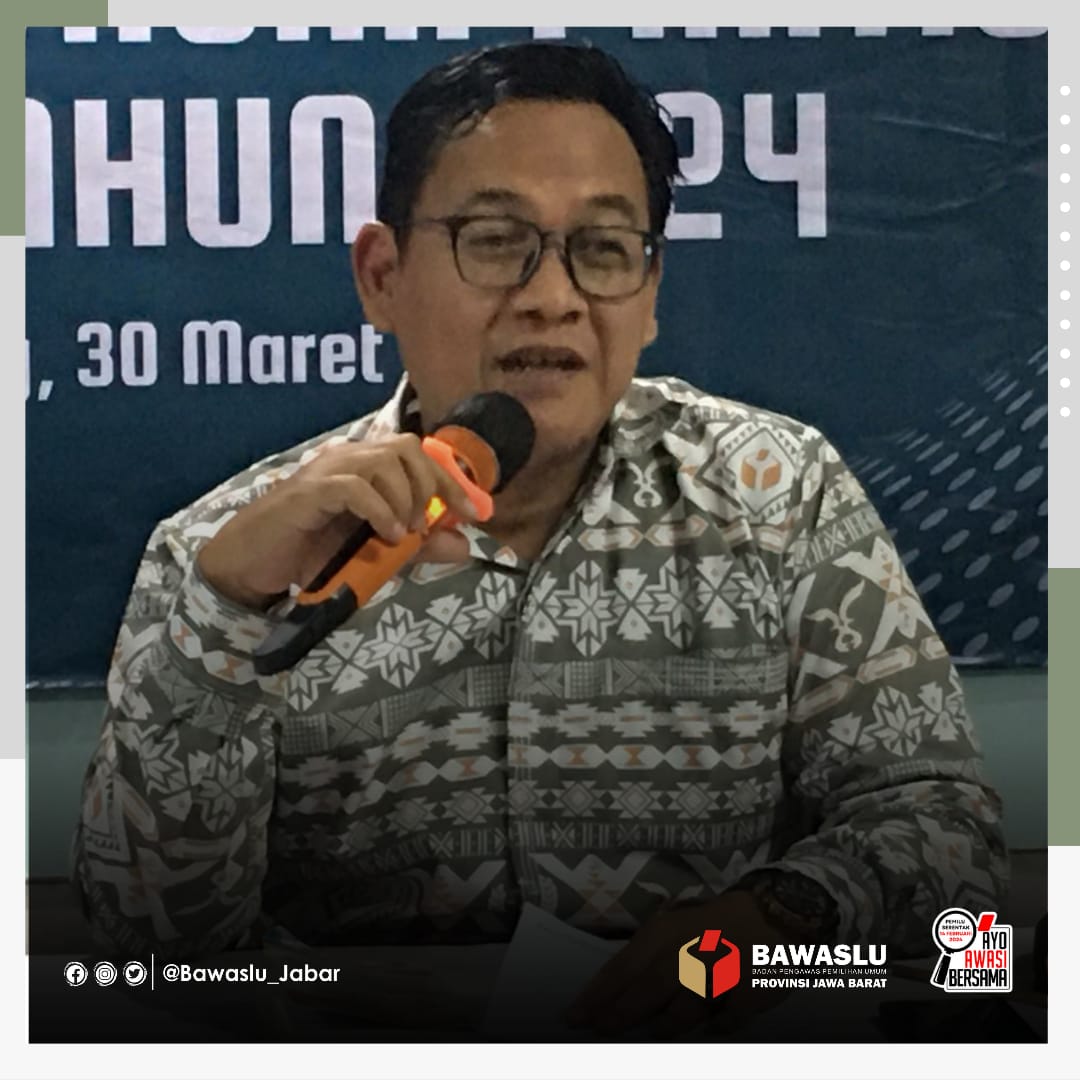 DALAM PENGAWASAN DAFTAR PEMILIH SEMENTARA, PENGAWAS PEMILU HARUS PASTIKAN ALAT KERJA SESUAI PROSEDUR