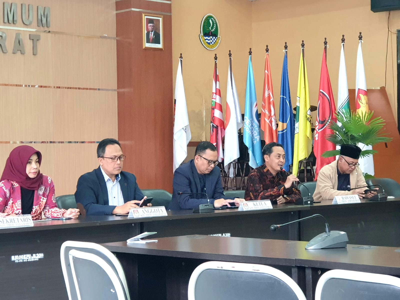 PERSIAPAN TAHAPAN TERAKHIR PROSES VERFAK, YUSUP INGATKAN BAKAL CALON DPD PERIHAL PERMOHONAN SENGKETA 