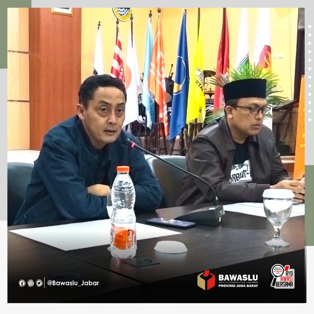 BAWASLU JABAR PASTIKAN PUTUSAN KESEPAKATAN MEDIASI DITINDAKLANJUTI 
