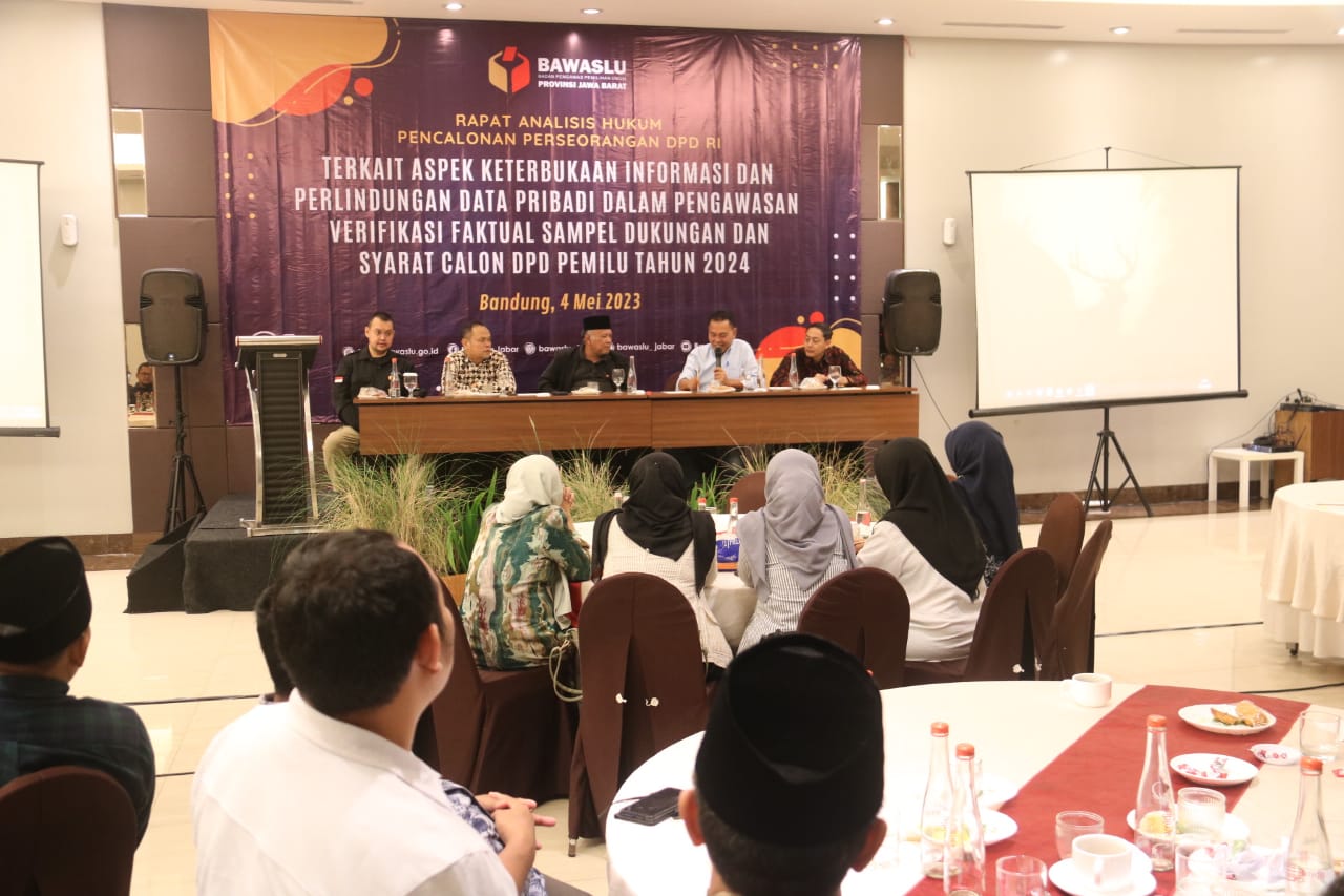 BAWASLU PERLU MEMPERHATIKAN ASPEK KRUSIAL PERLINDUNGAN DATA PRIBADI DALAM PENCALONAN DPD