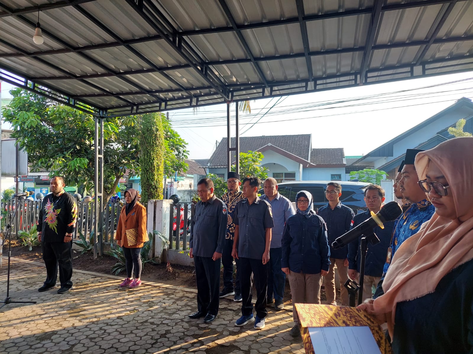 PIMPINAN BAWASLU JABAR MENGIKUTI UPACARA PERINGATAN HARI LAHIR PANCASILA di Kota Malang 