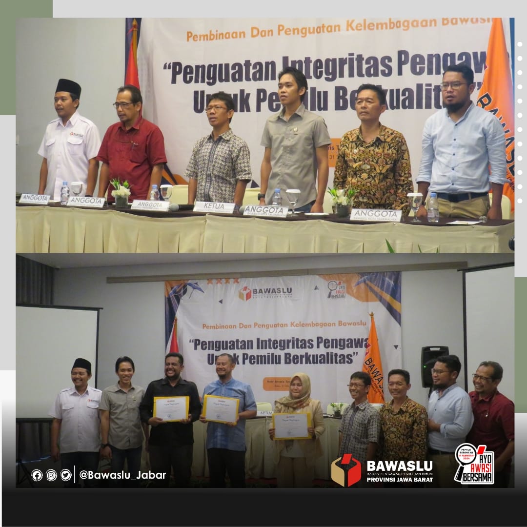 PENGUATAN INTEGRITAS PENGAWAS UNTUK PEMILU BERKUALITAS 