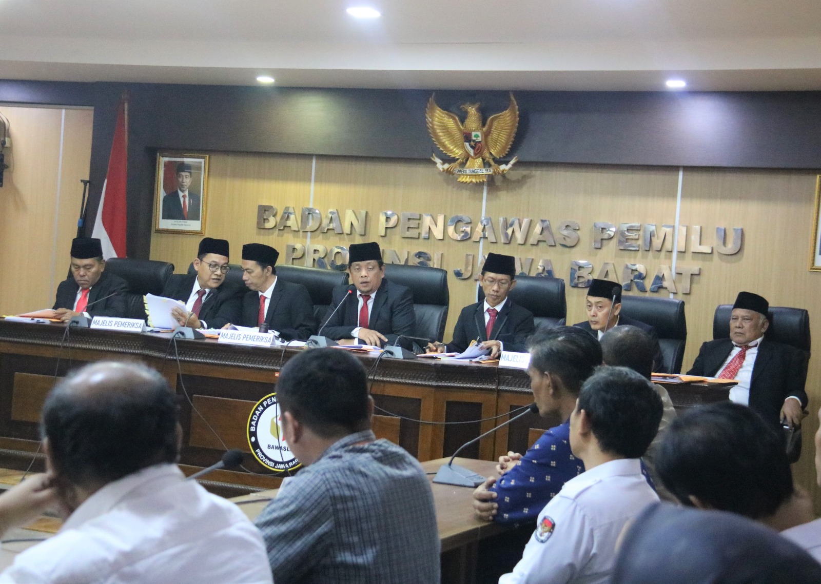 BAWASLU PROVINSI JAWA BARAT LAKUKAN SIDANG PENYELESAIAN DUGAAN PELANGGARAN ADMINISTRATIF PEMILU 