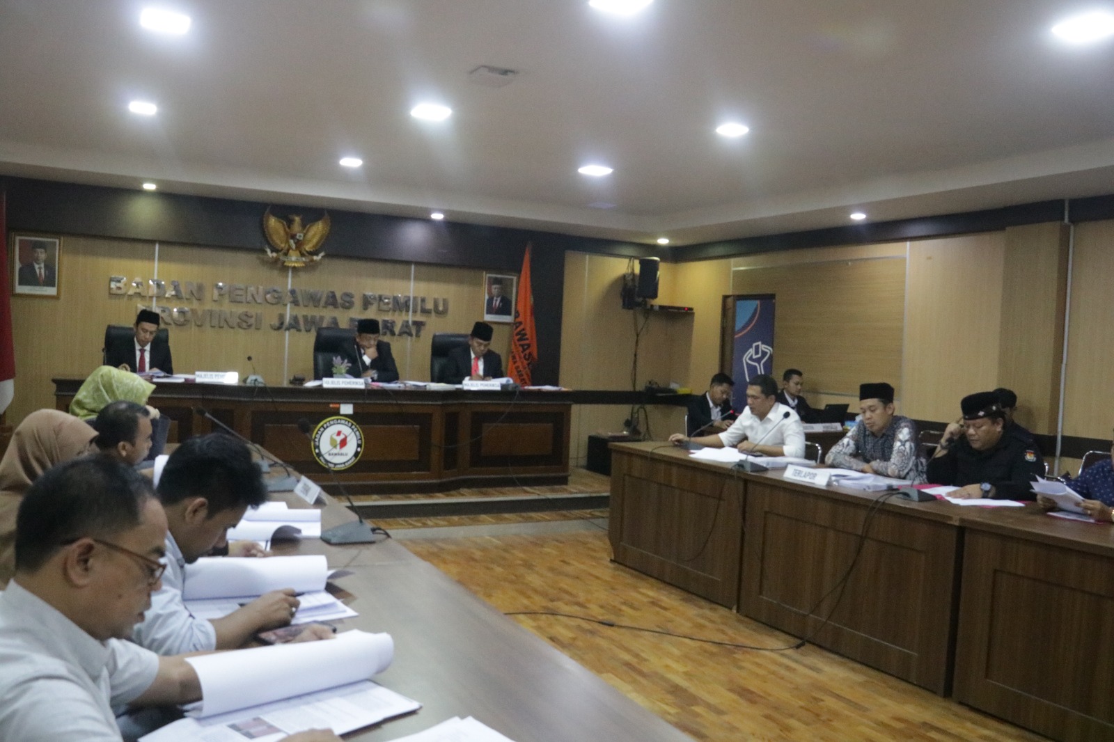 BAWASLU JABAR KEMBALI GELAR SIDANG PENANGANAN PELANGGARAN ADMINISTRATIF 