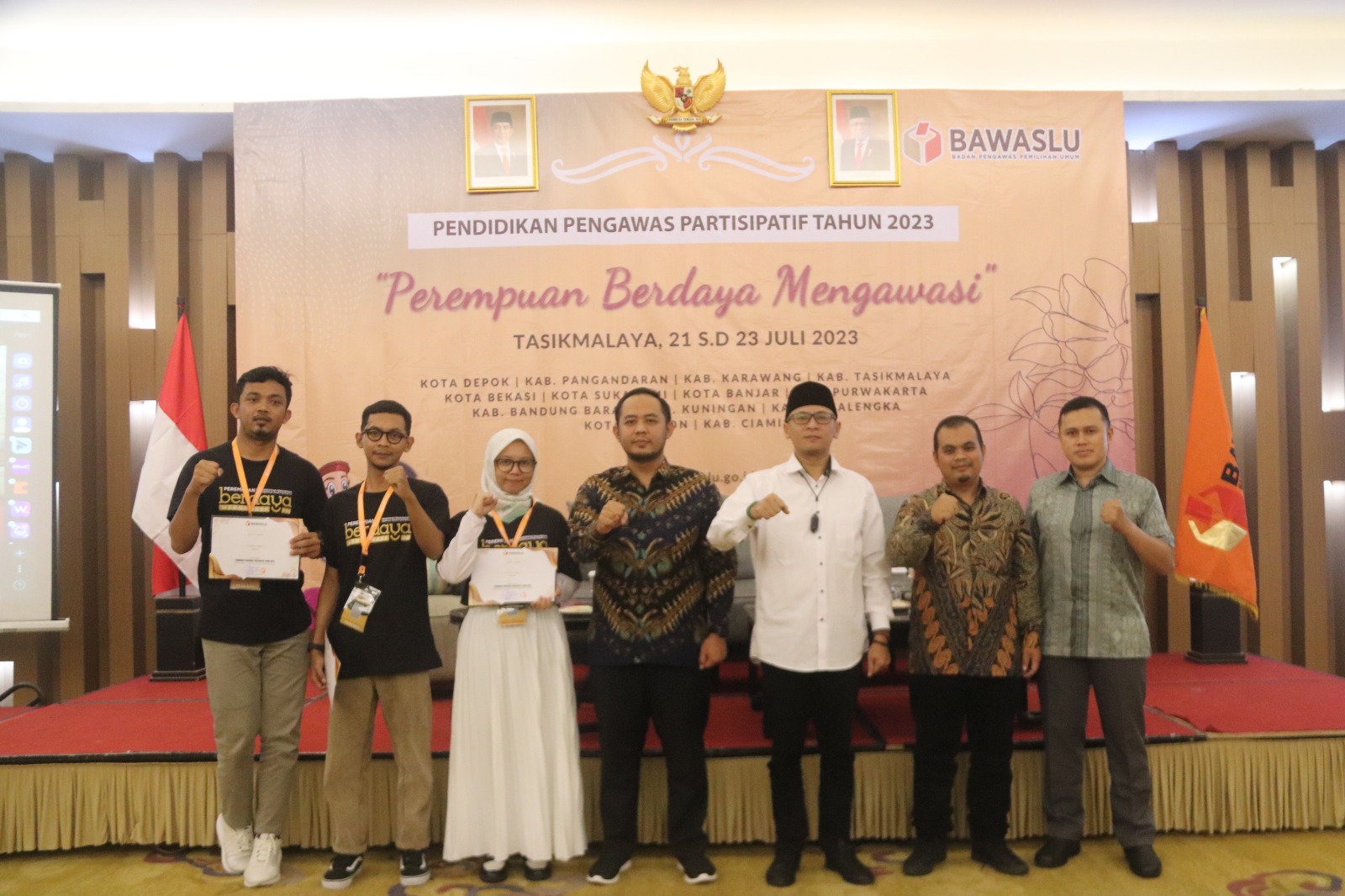 PENGAWAS PARTISIPATIF HARUS MEMPUNYAI KEBERANIAN DAN KEPIAWAIAN UNTUK MENGAWASI DAN MELAPORKAN PELANGGARAN PEMILU 2024