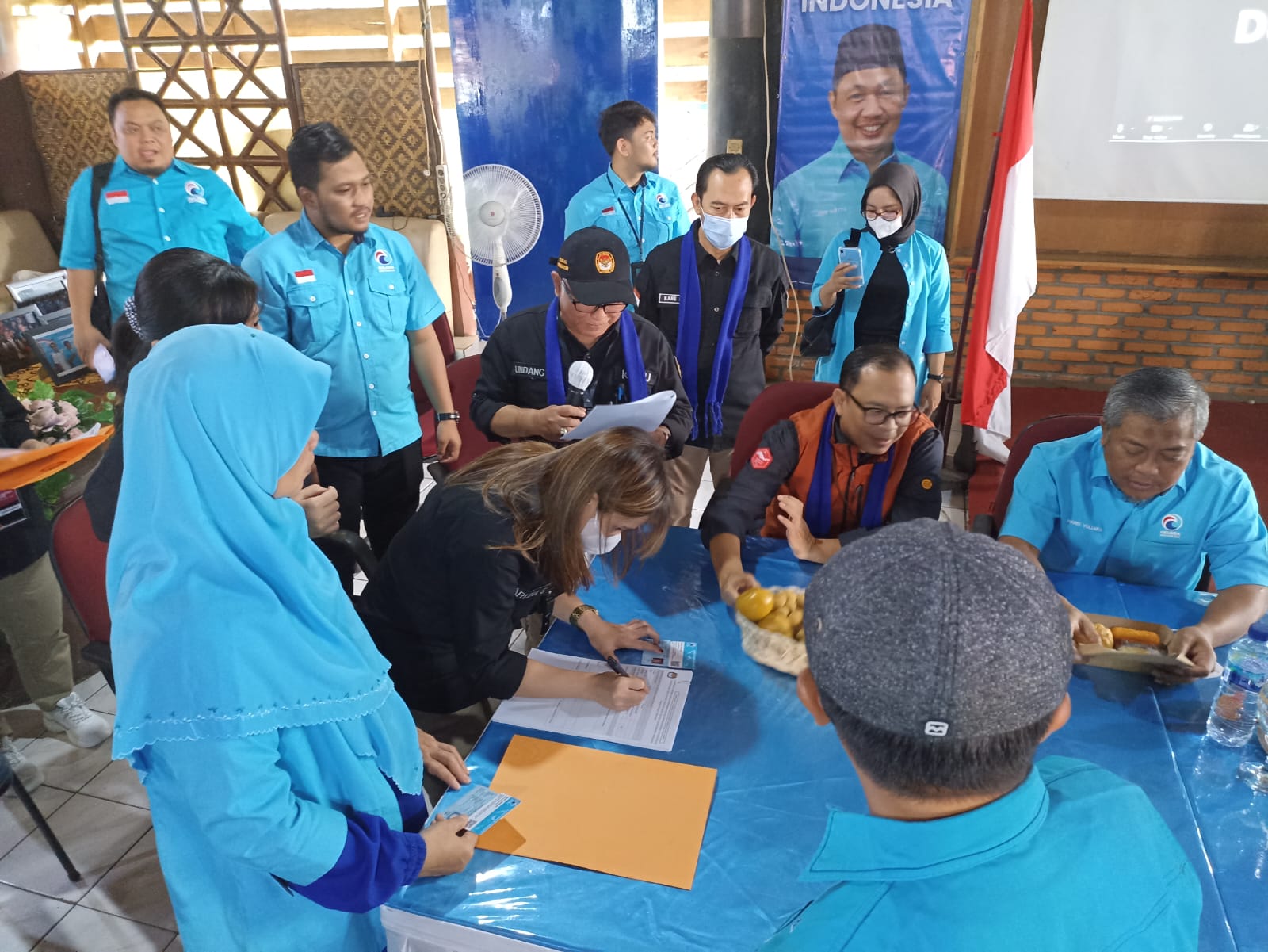 Bawaslu Jabar Lakukan Pengawasan Verifikasi Faktual Partai Gelora Jabar