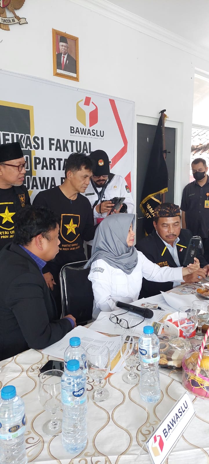 Ketua Bawaslu Jabar, Awasi proses Verifikasi Faktual Partai Ummat Calon Peserta Pemilu