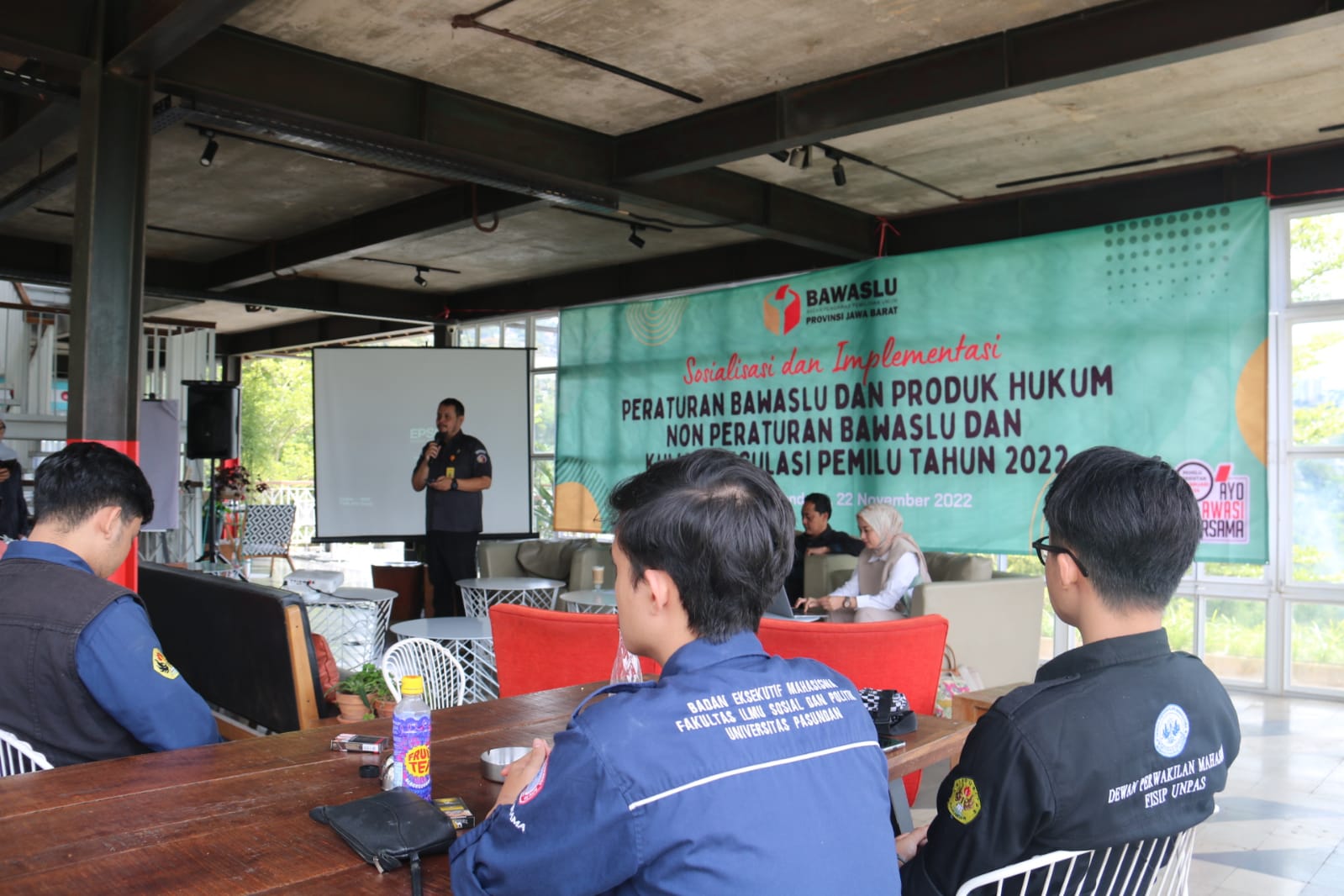 SOSIALISASI & KULIAH REGULASI BERSAMA MAHASISWA FISIP SE BANDUNG RAYA