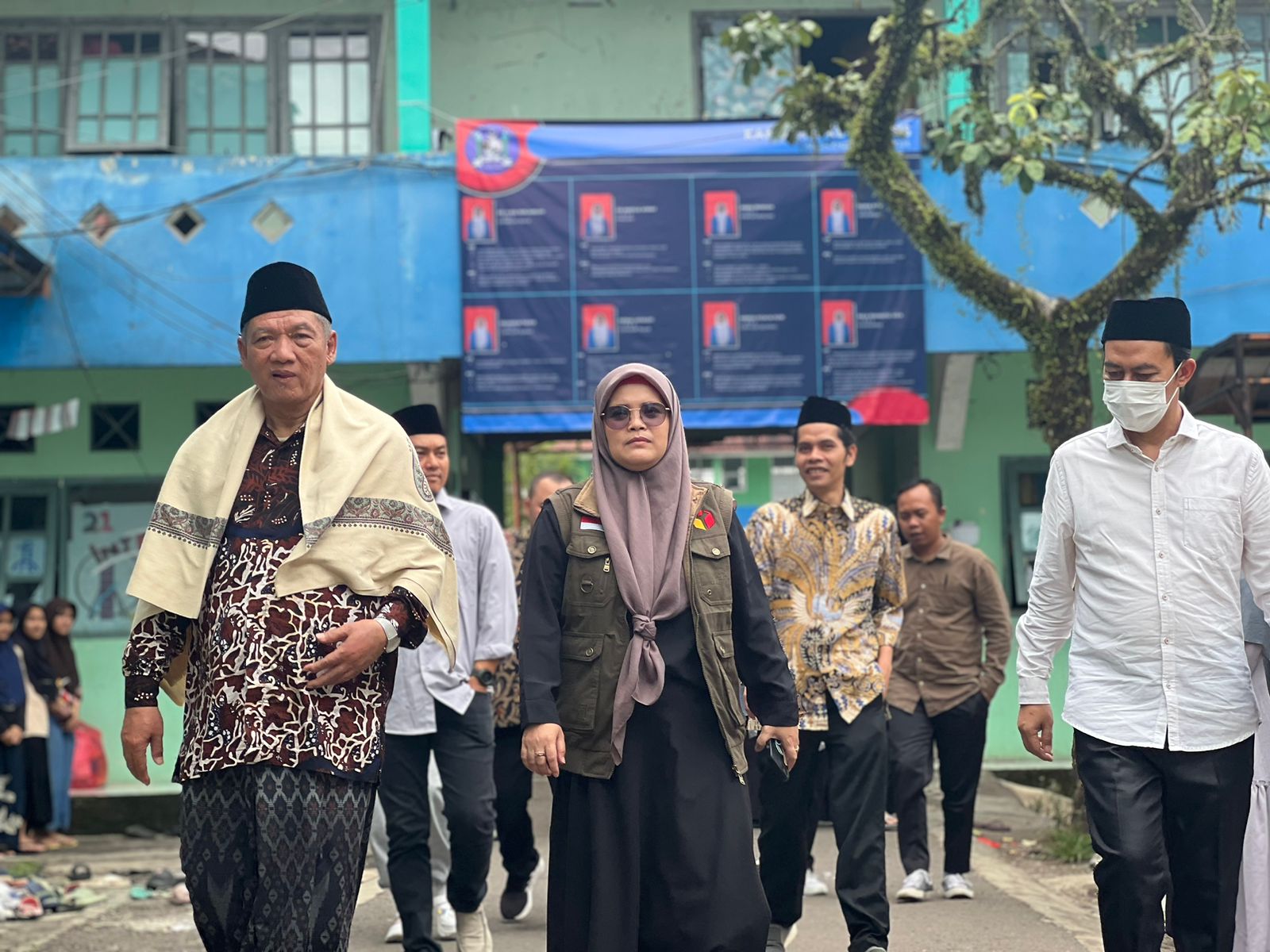 PIMPINAN BAWASLU JABAR DAMPINGI PIMPINAN BAWASLU RI DI CIANJUR