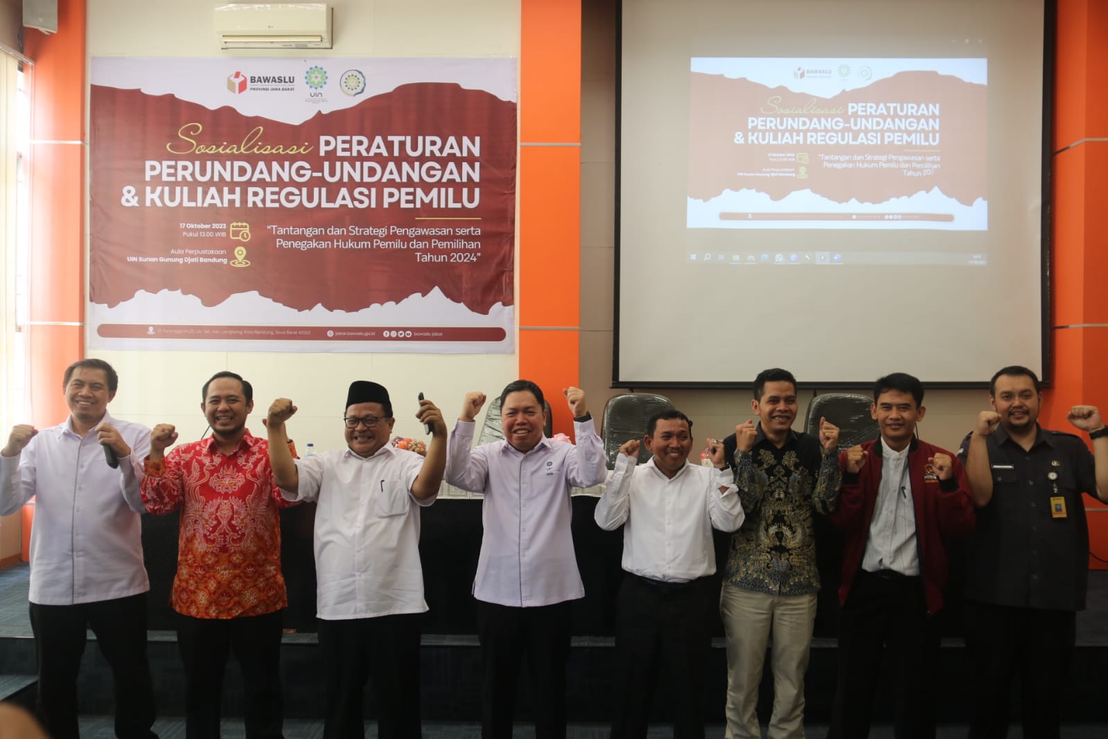 KULIAH REGULASI PEMILU : BAWASLU JABAR DORONG PERAN AKTIF MAHASISWA DALAM PENGAWASAN PEMILU