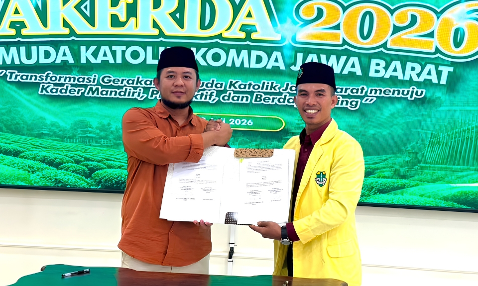 Ketua Bawaslu Jabar Melakukan Kerjasama dengan Pemuda katolik Jawa Barat