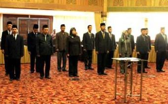 14 Kasek Panwaslu Kab/Kota se-Jawa Barat Resmi Dilantik