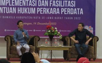 BAWASLU KABUPATEN/KOTA HARUS SIAP DALAM BANTUAN HUKUM