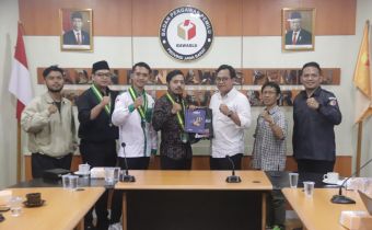 DORONG KOLABORASI, BAWASLU JABAR TERIMA AUDIENSI DARI PENGURUS WILAYAH SERIKAT MAHASISWA MUSLIMIN INDONESIA (SEMMI) JAWA BARAT 