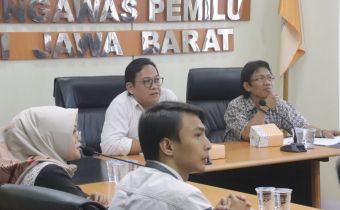 DEEP JABAR SAMBANGI BAWASLU JABAR, FOKUS PEMANTAUAN DIHARAPKAN HADIR DI SEMUA DIMENSI TAHAPAN 
