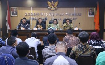 BAWASLU JABAR SOSIALISASIKAN RISK ASSESSMENT SISTEM MANAJEMEN PENGAMANAN BERSAMA POLDA JABAR