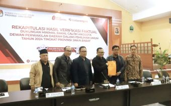 BAWASLU JABAR DORONG PROSES PENGAWASAN VERIFIKASI FAKTUAL PEMENUHAN SYARAT DUKUNGAN DILAKUKAN DENGAN MAKSIMAL
