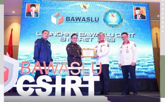 PERKUAT KEAMANAN SIBER BAWASLU - CSIRT RESMI DILUNCURKAN 
