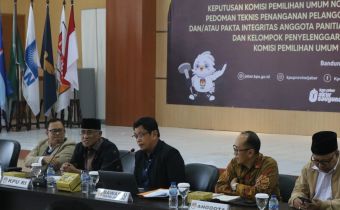 SPIRIT BERSAMA KPU DAN BAWASLU ADALAH MENGHADIRKAN PEMILU DEMOKRATIS YANG DILAKUKAN SECARA BERKUALITAS DAN BERINTEGRITAS