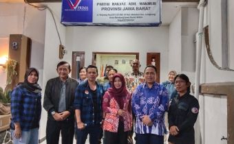 BAWASLU JABAR LAKUKAN PENGAWASAN VERIFIKASI FAKTUAL DPW PARTAI PRIMA JABAR 