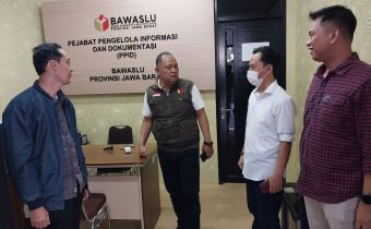 SUPERVISI PENGAWASAN PENCALONAN DPD DAN DPRD, ANGGOTA BAWASLU REPUBLIK INDONESIA KUNJUNGI BAWASLU JABAR