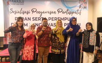 DEKLARASI PEREMPUAN PENGAWASAN PEMILU SEBAGAI TONGGAK PEMILU YANG BERKUALITAS