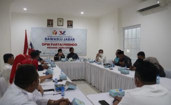 Bawaslu Membangun Demokrasi Indonesia, konsolidasi Bersama Perindo 