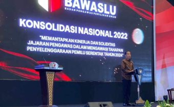 BAWASLU JABAR HADIR PADA KONSOLNAS BAWASLU YANG DIBUKA PRESIDEN RI 
