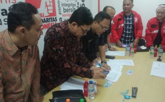 Awasi Verifikasi Faktual Parpol, Bawaslu Jabar sambangi DPW Partai Solidaritas Indonesia Jabar