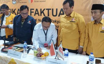 Bawaslu Awasi dan Pastikan Kelengkapan Administrasi dan Kesesuaian dalam verifikasi faktual Partai Hanura Jabar