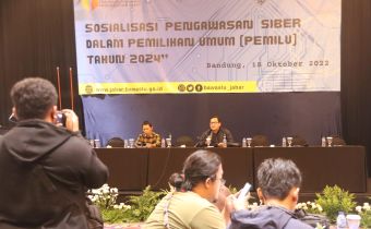 Bawaslu adakan Sosialisasi Pengawasan Siber Dalam Pemilu 2024