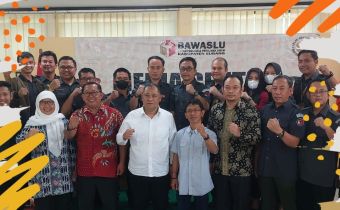 PIMPINAN BAWASLU RI SIDAK DAN MENSUPERVISI BAWASLU KABUPATEN SUBANG