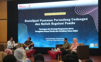 ADAKAN KULIAH REGULASI PEMILU DI UNPAS, BAWASLU JABAR OPTIMIS CIVITAS AKADEMIKA BERIKAN INPUT POSITIF DI PEMILU 2024