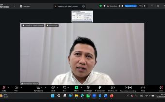 Ketua KPU Jawa Barat saat memberikan paparan kepada peserta Konsolidasi Demokrasi di Kabupaten Bandung