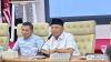 Ketua Bawaslu Provinsi Jawa Barat, Zacky Muhammad Zam Zam, menyampaikan pandangan mengenai pentingnya mitigasi bencana dalam penyelenggaraan pemilu pada Diskusi Evaluasi Mitigasi Bencana Alam Provinsi Jawa Barat untuk Kesiapan Pemilu 2029 di Aula KPU Provinsi Jawa Barat, Rabu (3/6/2026).